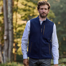 Tom Beckbe Warren Fleece Vest (Navy)