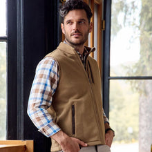 Tom Beckbe Warren Fleece Vest (Tan)