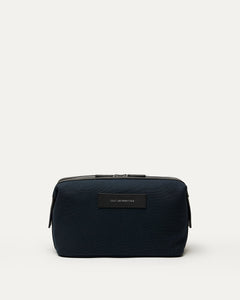 WANT LES ESSENTIELS Kenyatta Organic Cotton Canvas Toiletry Bag (Navy)