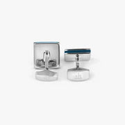 TATEOSSIAN Quadrato SW Cufflinks With Grey SWAROVSKI ELEMENTS