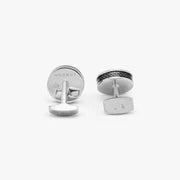 TATEOSSIAN Carbon Tablet cufflinks with Palladium