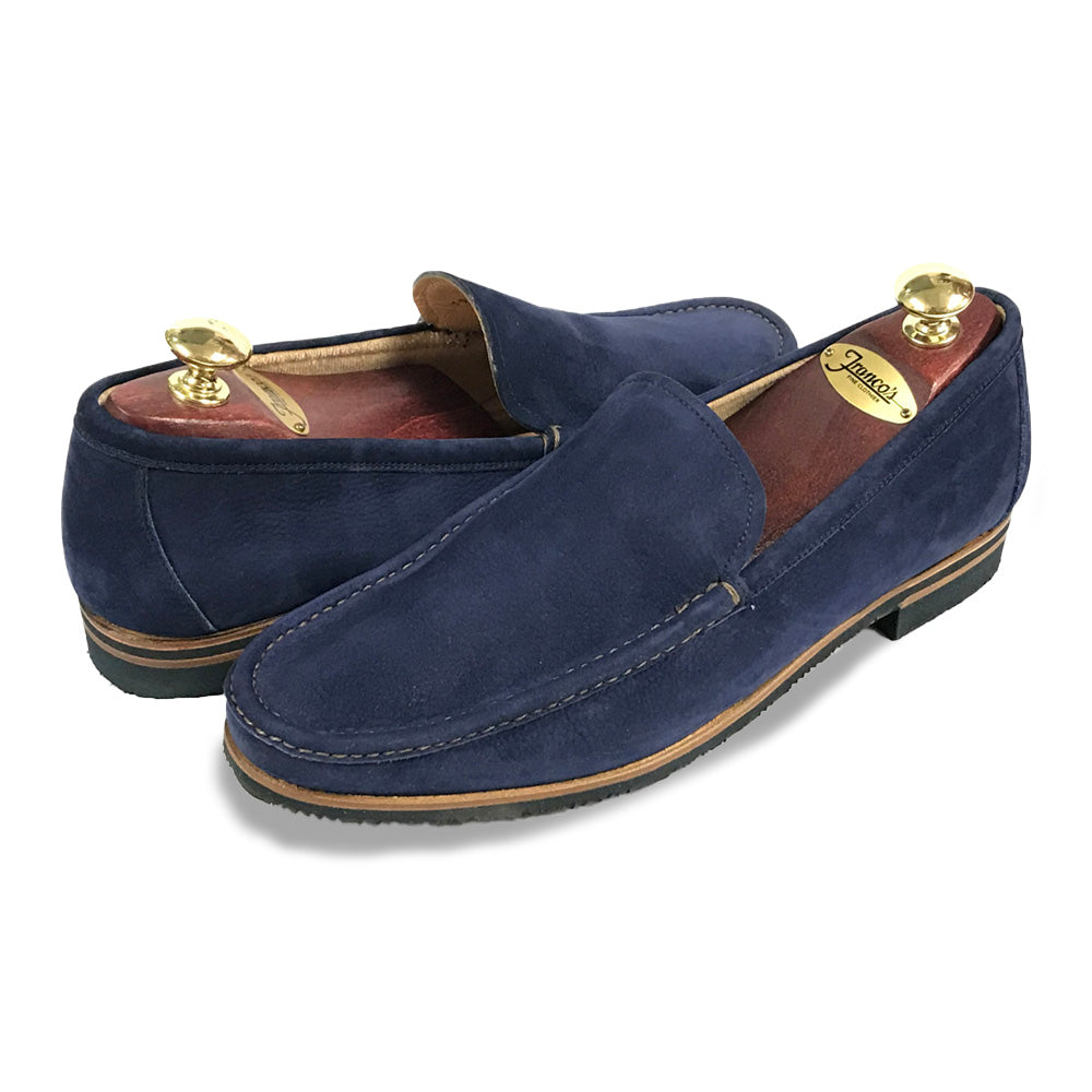 Gravati Suede Slip On - Blue