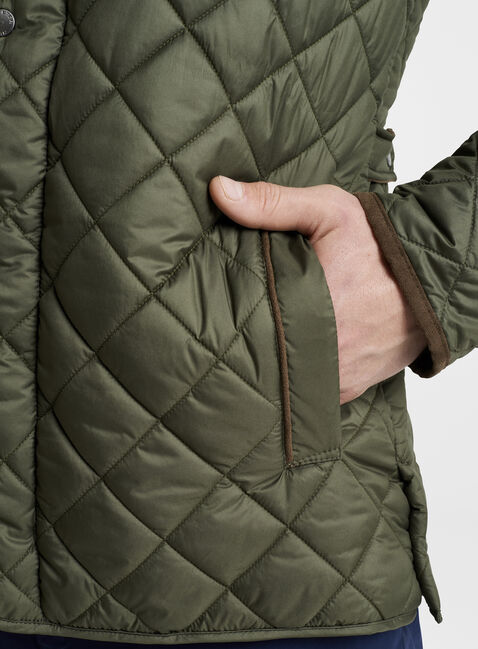 Peter Millar Suffolk Quilted Travel Coat