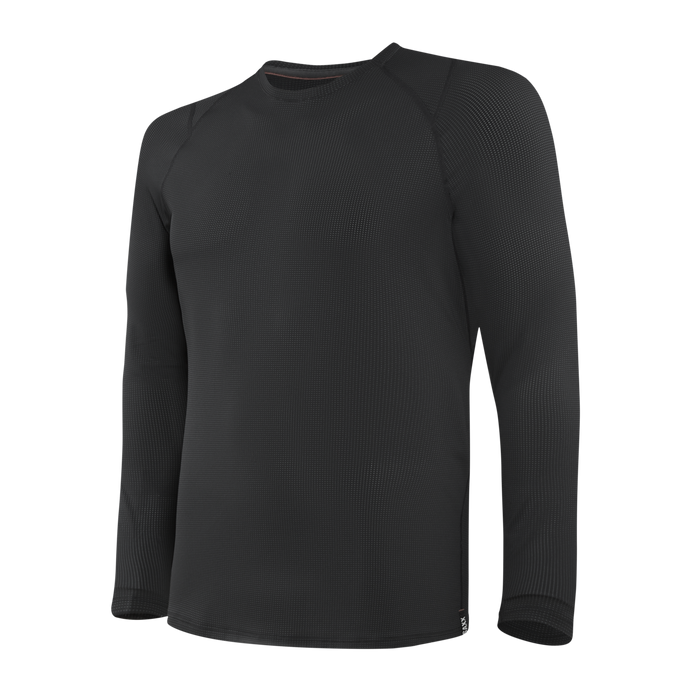 Saxx Quest Long Sleeve-Black | Light-weight