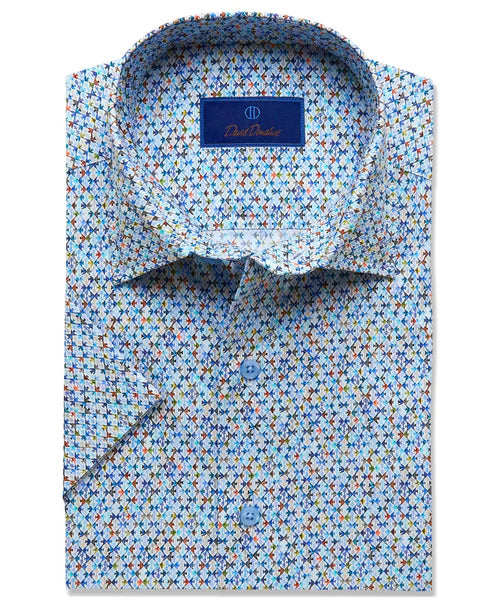 Donahue Color Fish Print Sleeve – Franco's Fine Clothier