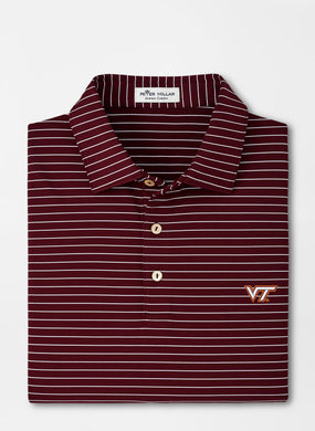 Peter Millar Virginia Tech Crafty Performance Jersey Polo