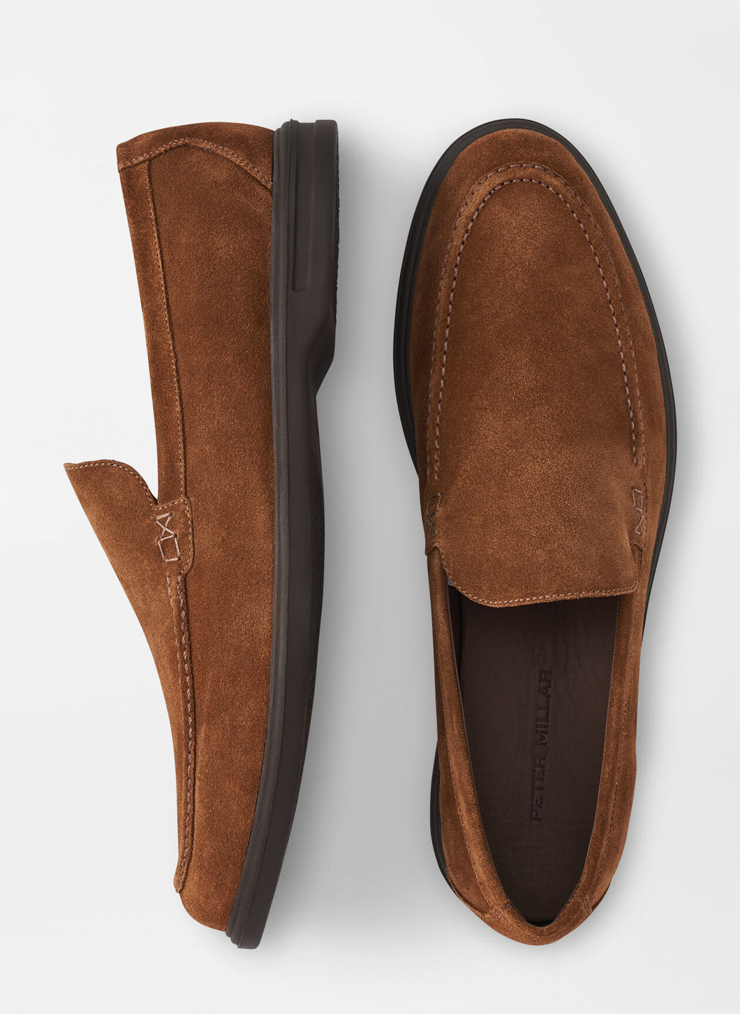 Peter Millar Excursionist Venetian Loafer | Dark Amber