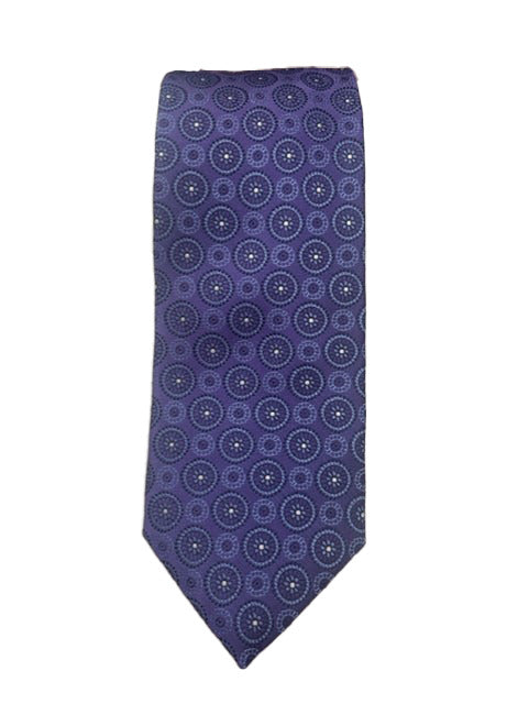 Neckties, Purple Mini Circle